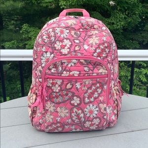 Vera Bradley Blush Pink Campus Backpack